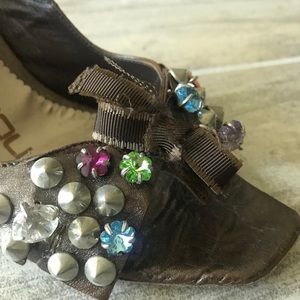 Giancarlo Paoli Slingback kitten heels